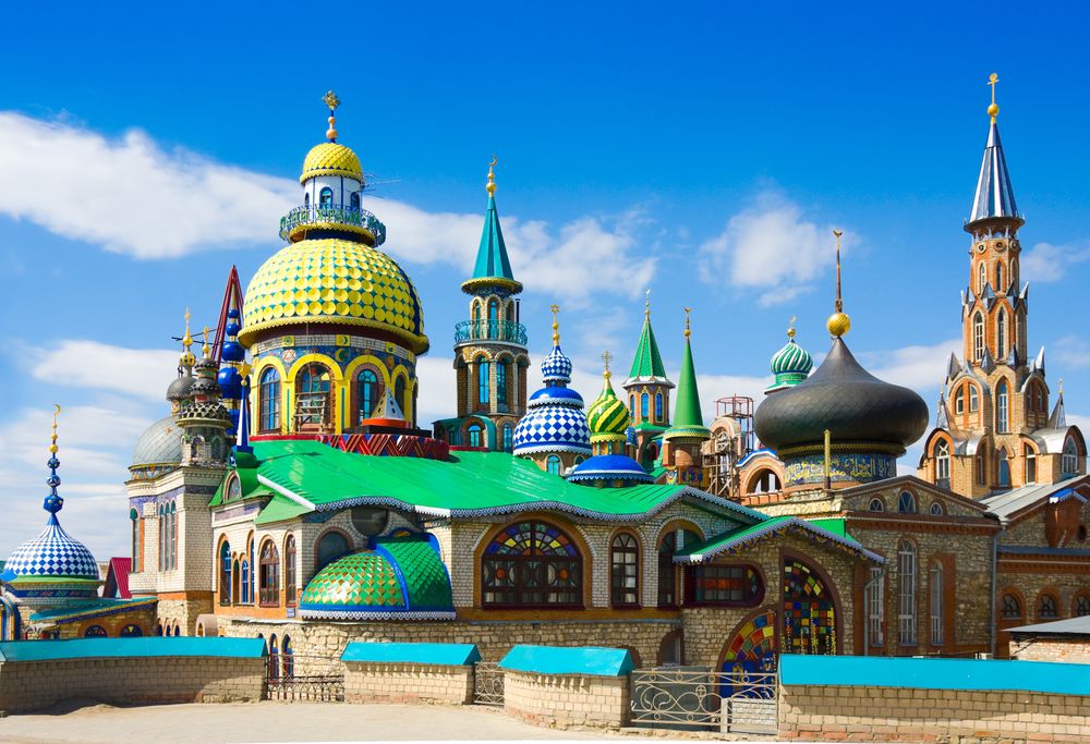 The Temple of All Religions - Kazan's most unusual religious building!