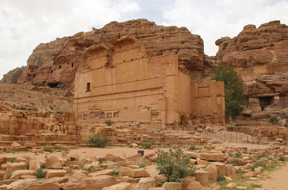 Qasr al-Bint (Palace of the Virgin) is one of the best preserved ancient structures in Petra