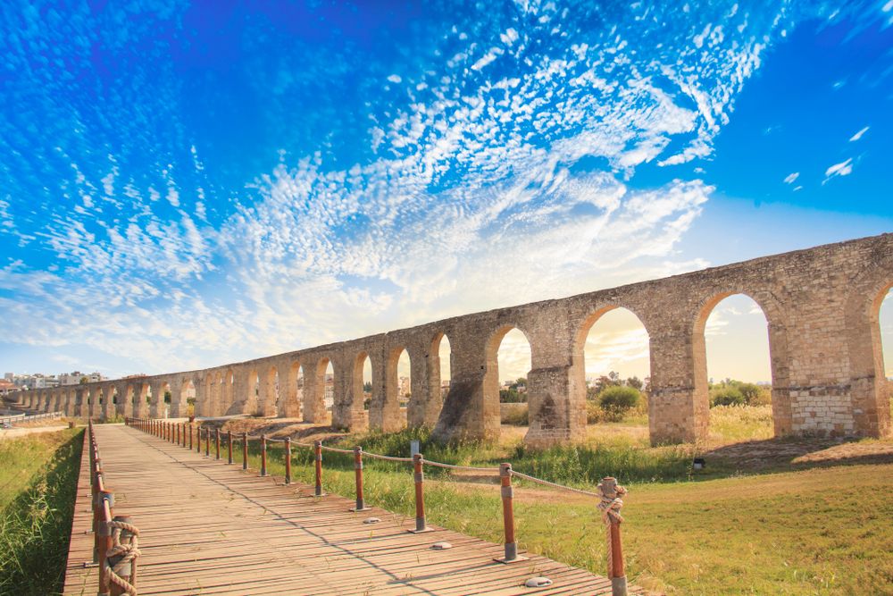 Larnaca Historical Landmark - Kamares Aqueduct
